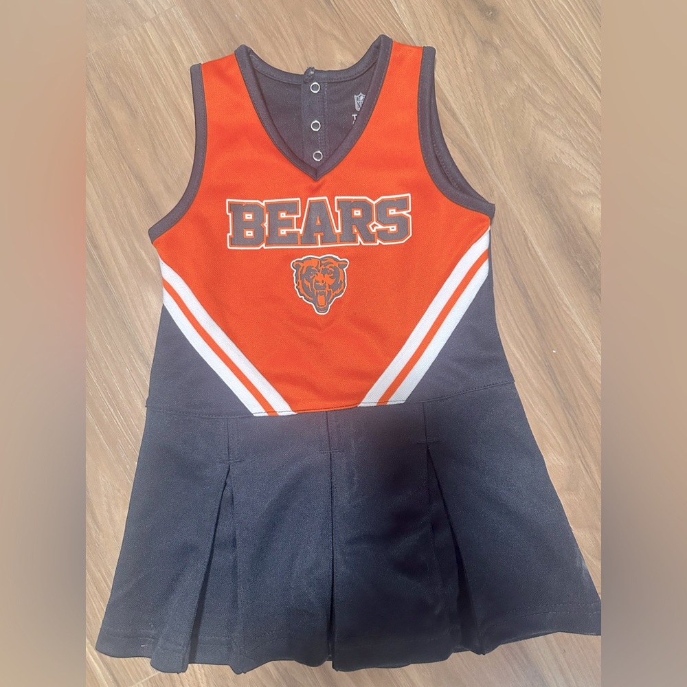 3T Chicago Bears Cheerleading Dress